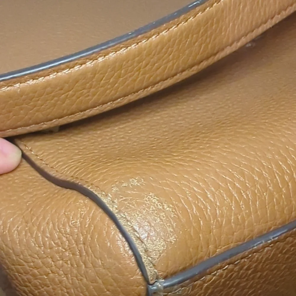 Kate Spade Leila Medium Flap Shoulder Bag in Warm Gingerbread